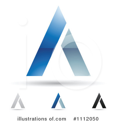 Royalty-Free (RF) Letter A Clipart Illustration by cidepix - Stock Sample #1112050