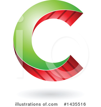 Royalty-Free (RF) Letter C Clipart Illustration by cidepix - Stock Sample #1435516