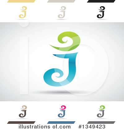 Letter J Clipart #1349423 by cidepix
