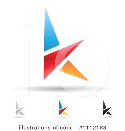 Royalty-Free (RF) Letter K Clipart Illustration by cidepix - Stock Sample #1112188