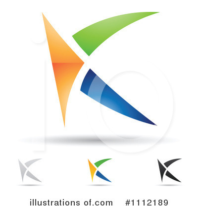 Royalty-Free (RF) Letter K Clipart Illustration by cidepix - Stock Sample #1112189