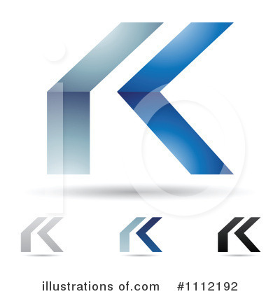 Royalty-Free (RF) Letter K Clipart Illustration by cidepix - Stock Sample #1112192