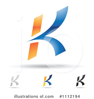 Letter K Clipart #1112194 by cidepix