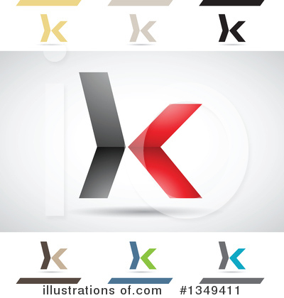 Letter K Clipart #1349411 by cidepix