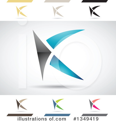 Letter K Clipart #1349419 by cidepix