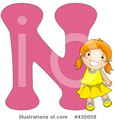 Letter Kids Clipart #435058 by BNP Design Studio