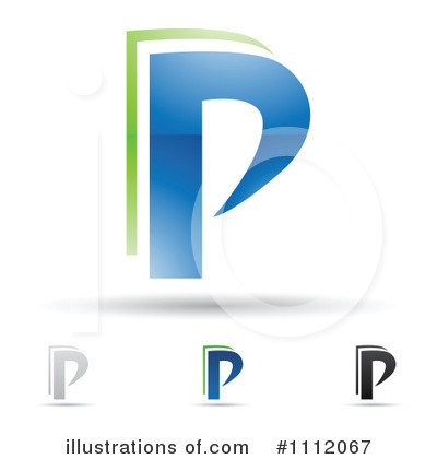 Royalty-Free (RF) Letter P Clipart Illustration by cidepix - Stock Sample #1112067