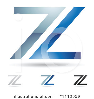 Royalty-Free (RF) Letter Z Clipart Illustration by cidepix - Stock Sample #1112059