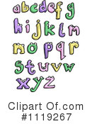 Letters Clipart #1119267 by lineartestpilot