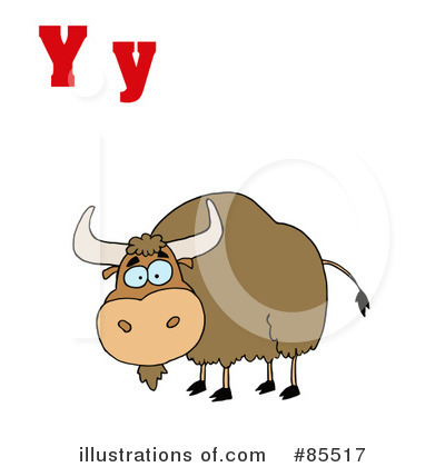 Royalty-Free (RF) Letters Clipart Illustration by Hit Toon - Stock Sample #85517