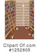 Library Clipart #1252805 by BNP Design Studio