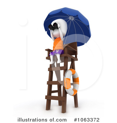 Royalty-Free (RF) Lifeguard Clipart Illustration by BNP Design Studio - Stock Sample #1063372