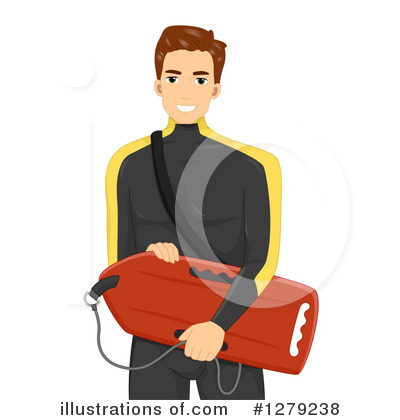 Royalty-Free (RF) Lifeguard Clipart Illustration by BNP Design Studio - Stock Sample #1279238