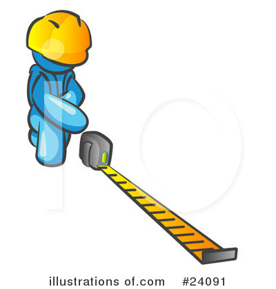 Tape Measure Clipart #24091 by Leo Blanchette
