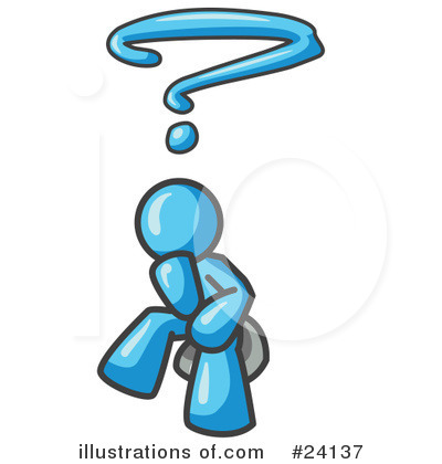 Pondering Clipart #24137 by Leo Blanchette