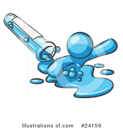 Royalty-Free (RF) Light Blue Collection Clipart Illustration by Leo Blanchette - Stock Sample #24159