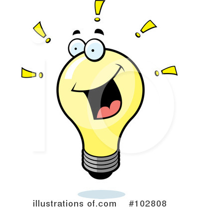 Lightbulb Clipart #102808 by Cory Thoman