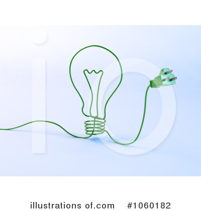 Royalty-Free (RF) Light Bulb Clipart Illustration by Mopic - Stock Sample #1060182