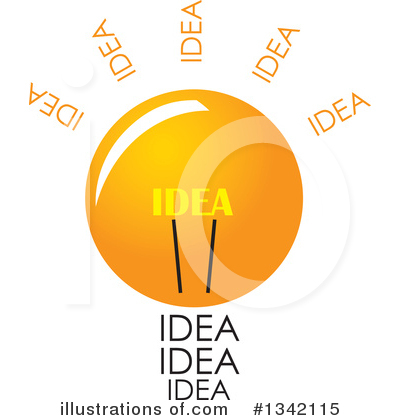 Light Bulb Clipart #1342115 by ColorMagic