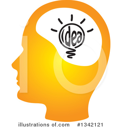 Royalty-Free (RF) Light Bulb Clipart Illustration by ColorMagic - Stock Sample #1342121