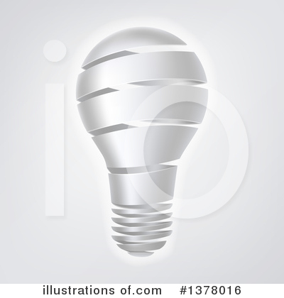 Royalty-Free (RF) Light Bulb Clipart Illustration by AtStockIllustration - Stock Sample #1378016