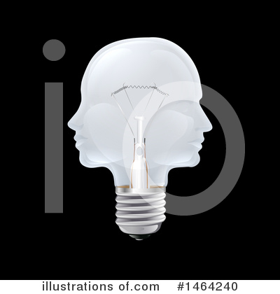 Royalty-Free (RF) Light Bulb Clipart Illustration by AtStockIllustration - Stock Sample #1464240