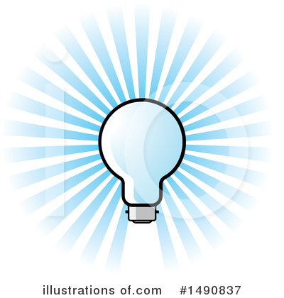 Light Bulb Clipart #1490837 by Lal Perera