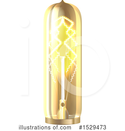 Royalty-Free (RF) Light Bulb Clipart Illustration by AtStockIllustration - Stock Sample #1529473