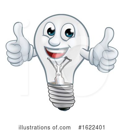 Royalty-Free (RF) Light Bulb Clipart Illustration by AtStockIllustration - Stock Sample #1622401