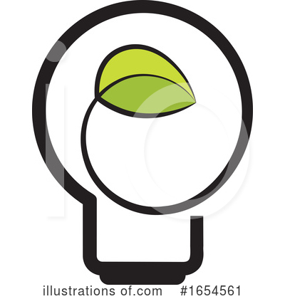 Royalty-Free (RF) Light Bulb Clipart Illustration by Lal Perera - Stock Sample #1654561