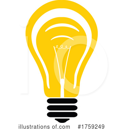 Lightbulb Clipart #1759249 by Vector Tradition SM