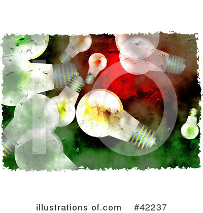 Royalty-Free (RF) Light Bulb Clipart Illustration by Prawny - Stock Sample #42237