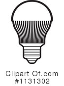 Lightbulb Clipart #1131302 by Lal Perera