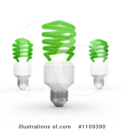 Royalty-Free (RF) Lightbulbs Clipart Illustration by Mopic - Stock Sample #1109390