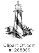 Lighthouse Clipart #1288889 by AtStockIllustration
