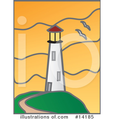 Lighthouse Clipart #14185 by Rasmussen Images