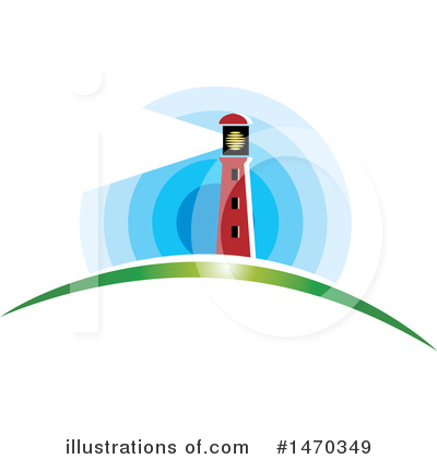 Lighthouse Clipart #1470349 by Lal Perera