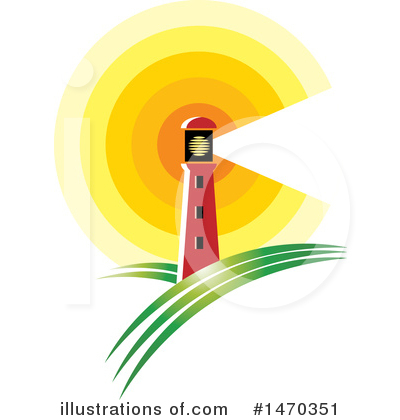 Lighthouse Clipart #1470351 by Lal Perera