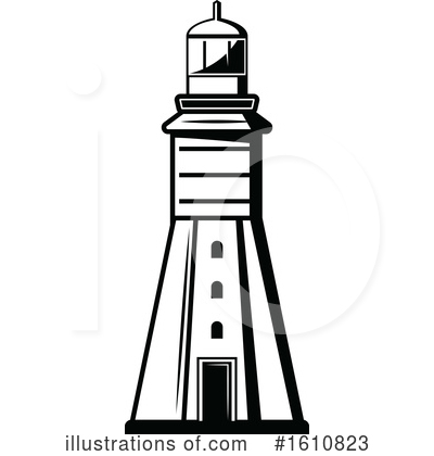Royalty-Free (RF) Lighthouse Clipart Illustration by Vector Tradition SM - Stock Sample #1610823