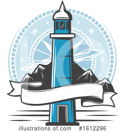Royalty-Free (RF) Lighthouse Clipart Illustration by Vector Tradition SM - Stock Sample #1612296