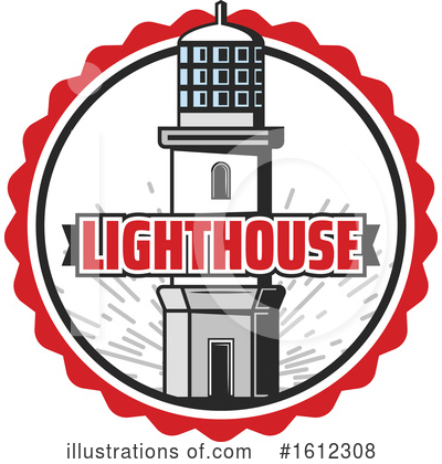 Royalty-Free (RF) Lighthouse Clipart Illustration by Vector Tradition SM - Stock Sample #1612308
