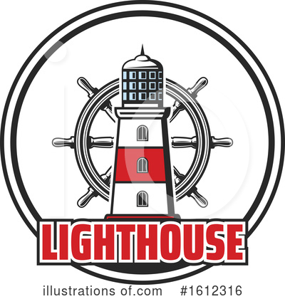 Royalty-Free (RF) Lighthouse Clipart Illustration by Vector Tradition SM - Stock Sample #1612316