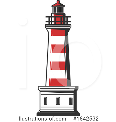 Royalty-Free (RF) Lighthouse Clipart Illustration by Vector Tradition SM - Stock Sample #1642532