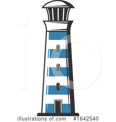Royalty-Free (RF) Lighthouse Clipart Illustration by Vector Tradition SM - Stock Sample #1642540