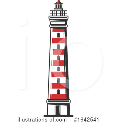 Royalty-Free (RF) Lighthouse Clipart Illustration by Vector Tradition SM - Stock Sample #1642541