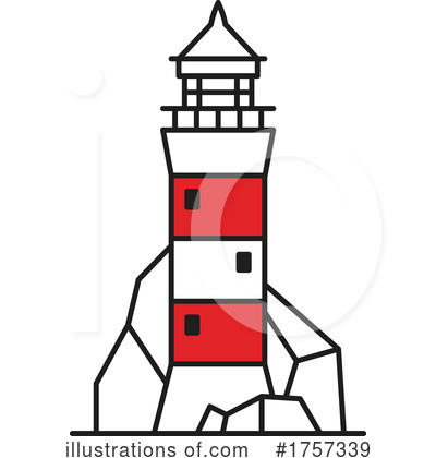 Royalty-Free (RF) Lighthouse Clipart Illustration by Vector Tradition SM - Stock Sample #1757339