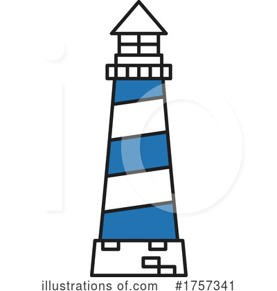 Royalty-Free (RF) Lighthouse Clipart Illustration by Vector Tradition SM - Stock Sample #1757341