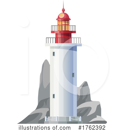 Royalty-Free (RF) Lighthouse Clipart Illustration by Vector Tradition SM - Stock Sample #1762392