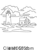 Lighthouse Clipart #1805058 by patrimonio