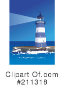 Lighthouse Clipart #211318 by Eugene